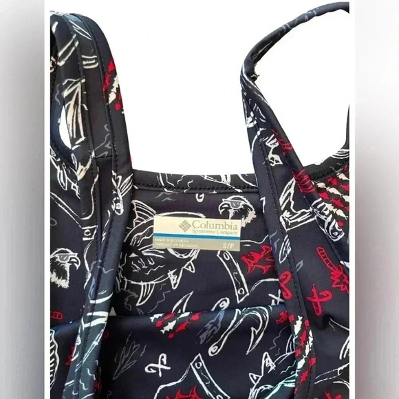 Columbia PFG Women’s Americana Print Dress UPF 50 Size Small - Picture 5 of 8